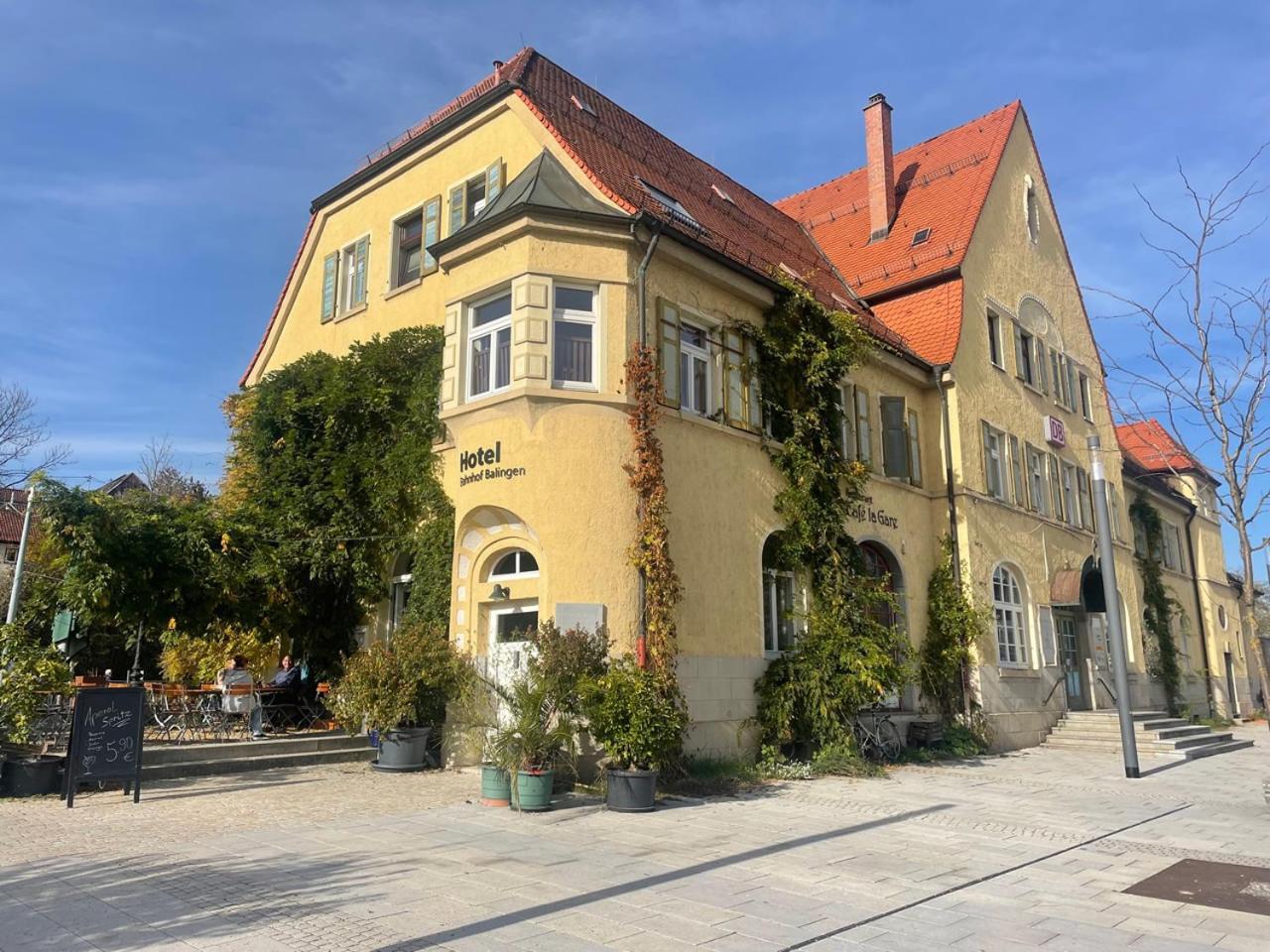 Hotel Bahnhof بالينغن المظهر الخارجي الصورة